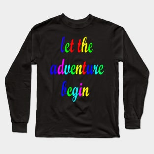 rainbow design Long Sleeve T-Shirt